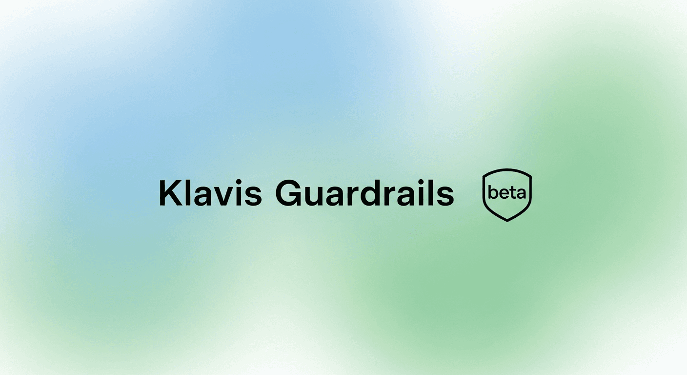 Cover Image for Introducing Klavis Guardrails (beta)