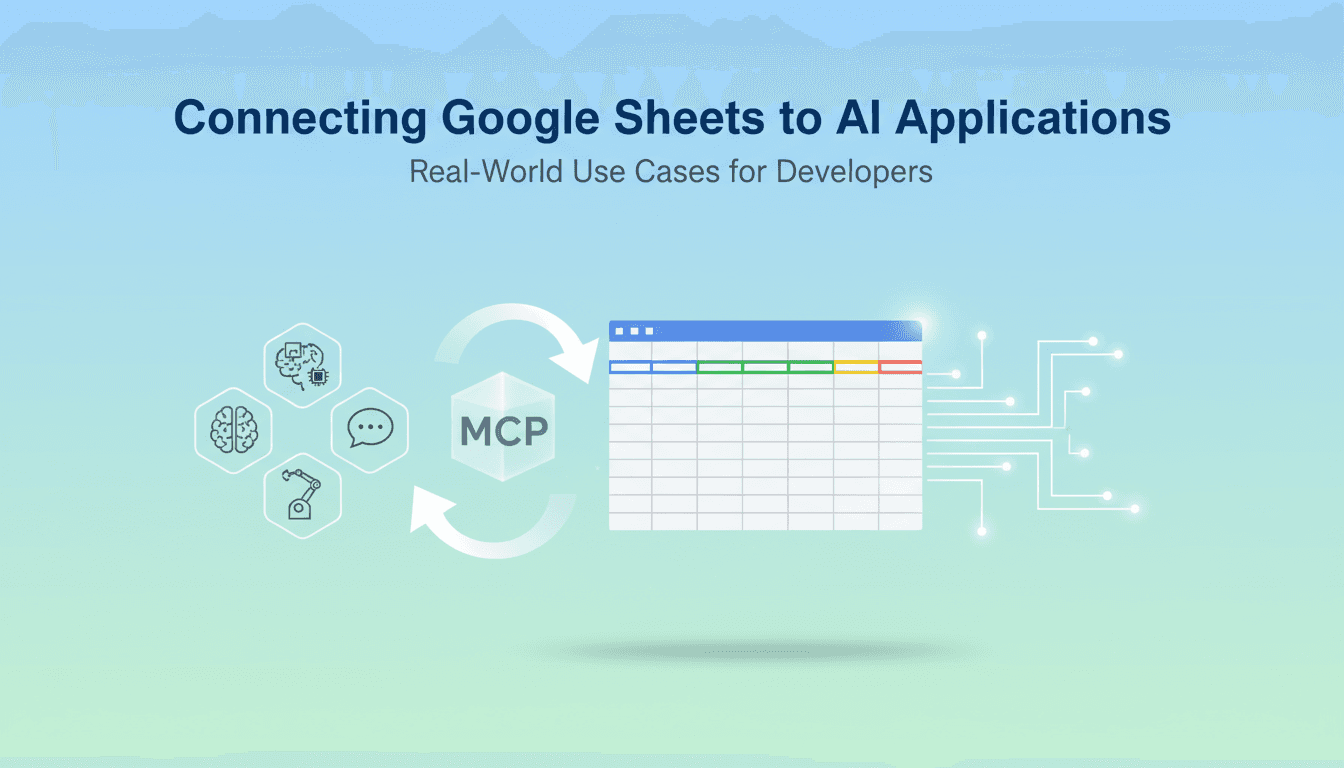 Cover Image for Connecting Google Sheets to AI Applications: Real-World Use Cases for Developers
