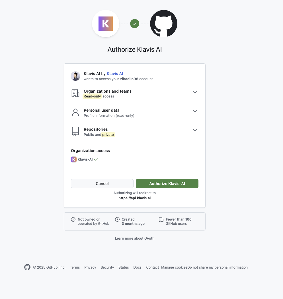 OAuth flow