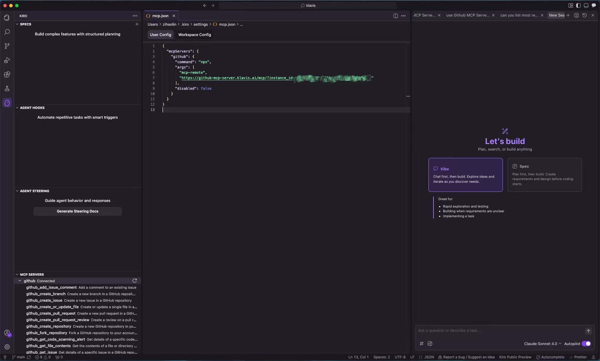 Kiro Configuration